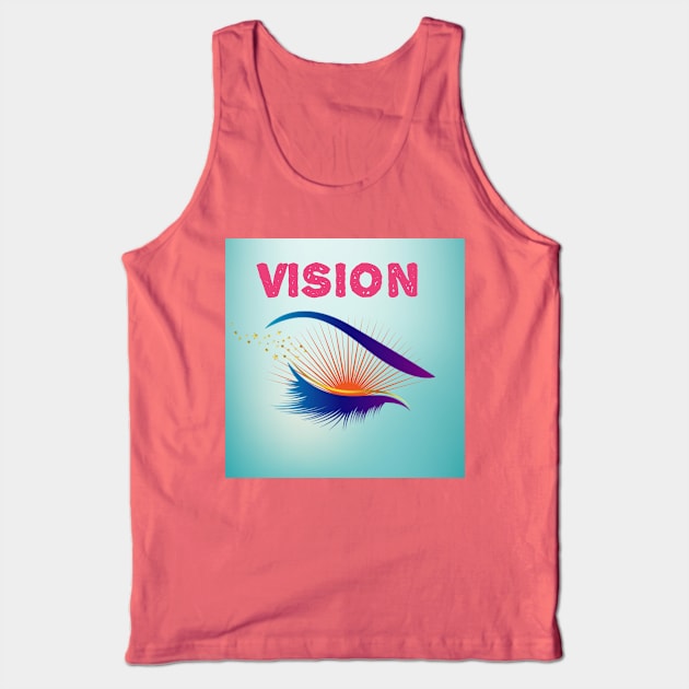 Vision Tank Top by Rivas Teepub Store